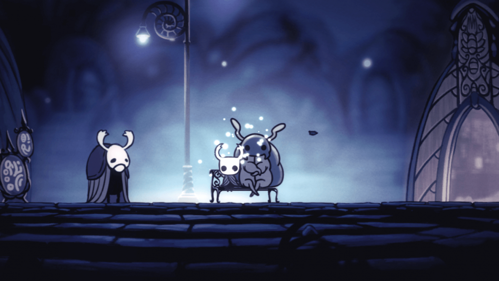 Screenshot from the 'Hollow Knight' video game.